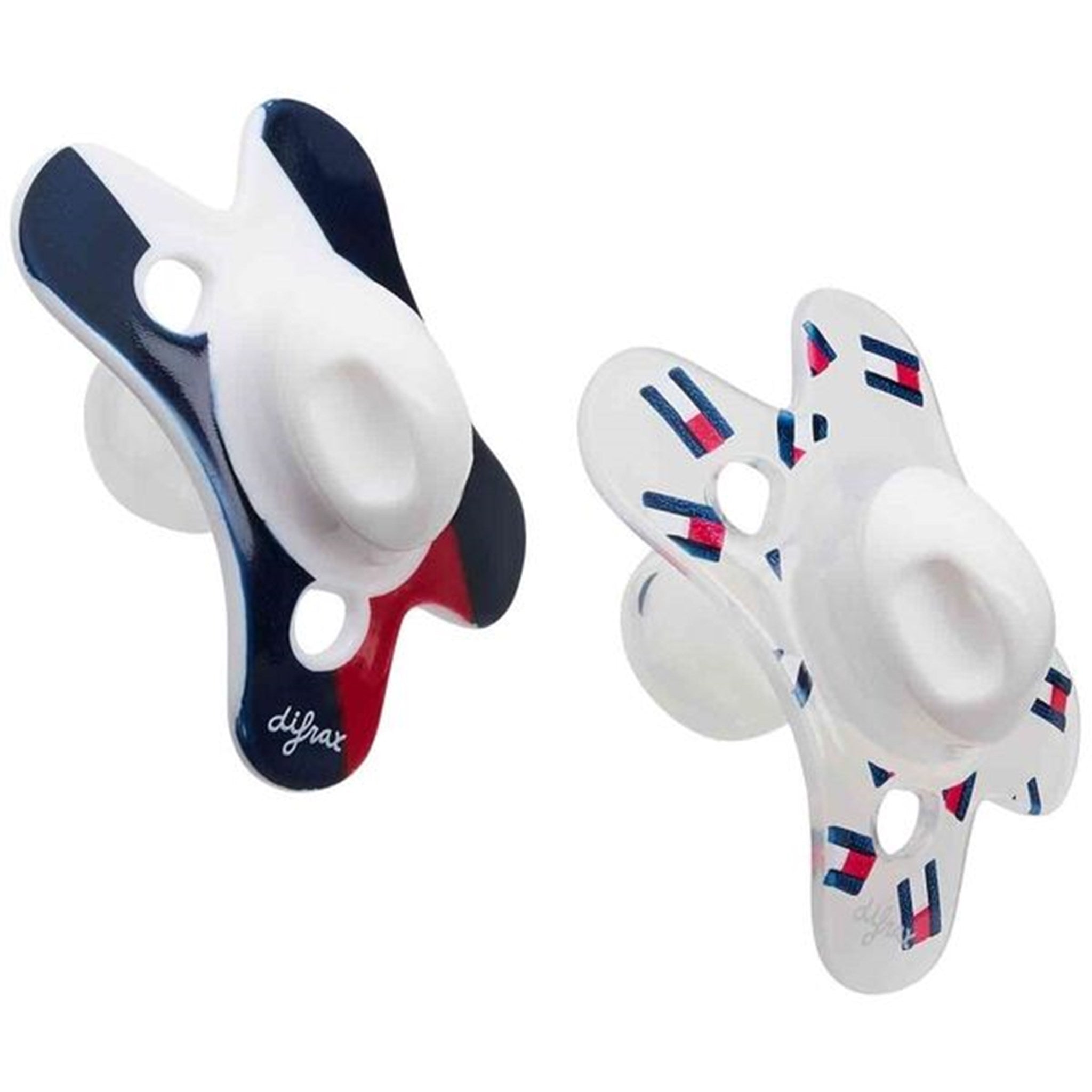 Baby Unisex Dummies 2-pack Pacifier White - Tommy Hilfiger | Luksusbaby