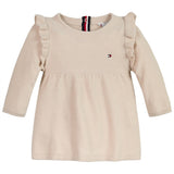 Tommy Hilfiger Baby Knit Dress Ancient White