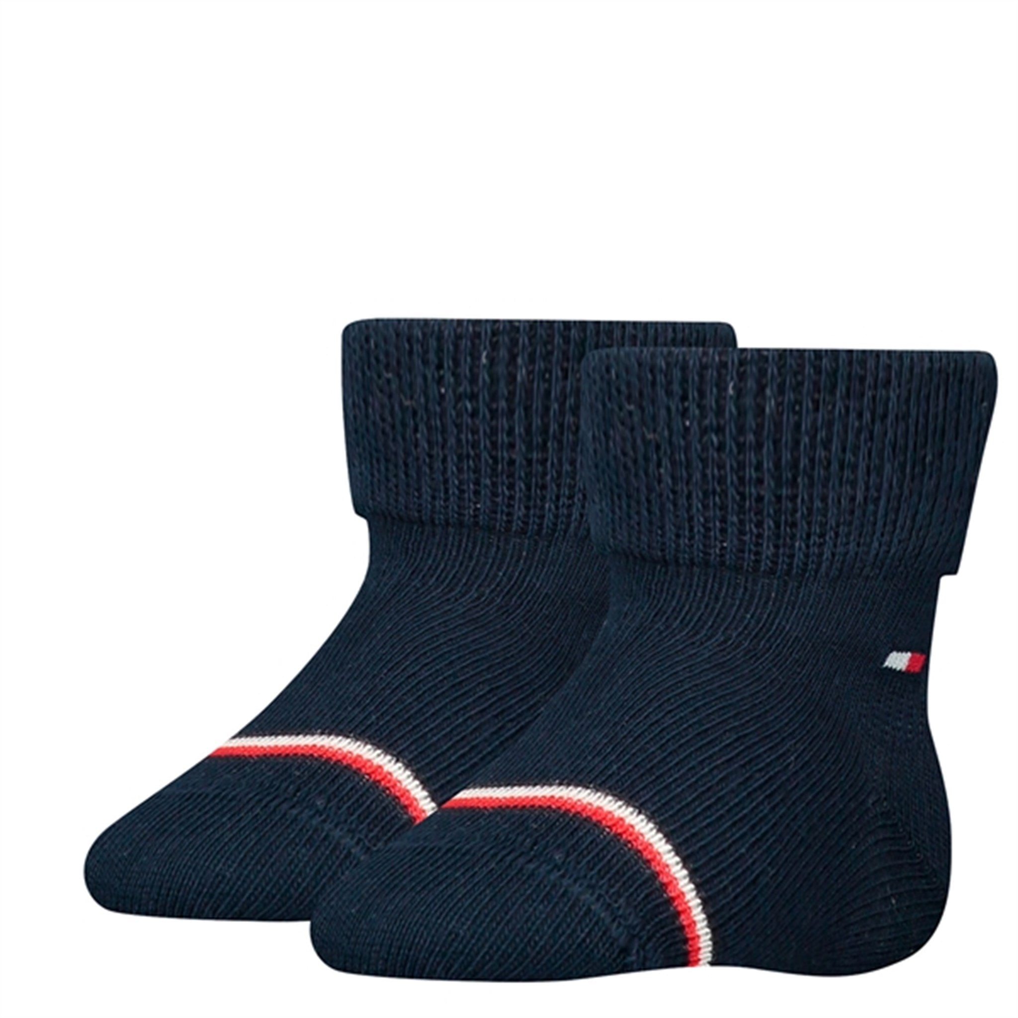 Tommy Hilfiger Baby 2-Pack Socks Navy