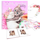 TOPModel Kitty Colouring Book