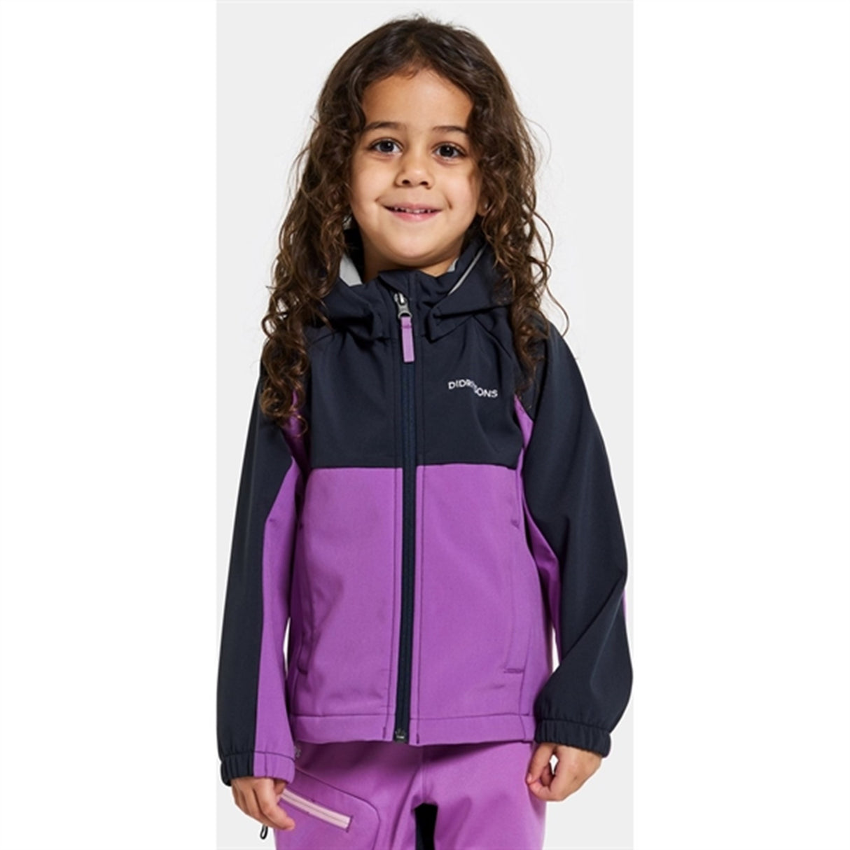 Didriksons Tulip Purple Troel Kids Jacket 2