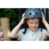 Trybike CoConut Graphite Grey Helmet Retro Look