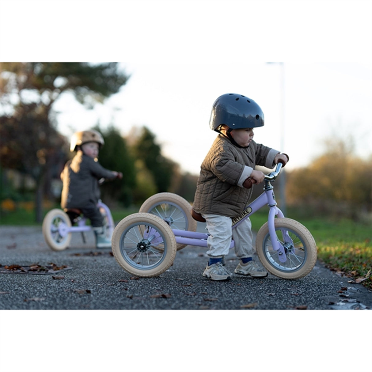 Trybike in Steel 3 Wheels Vintage Purple
