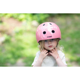 Trybike CoConut Jaipur Pink Helmet Retro Look