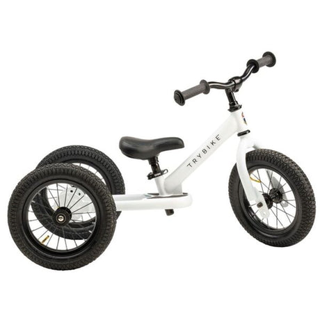 Trybike in Steel 3 Wheels White
