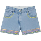 Stella McCartney Light Blue Shorts 4