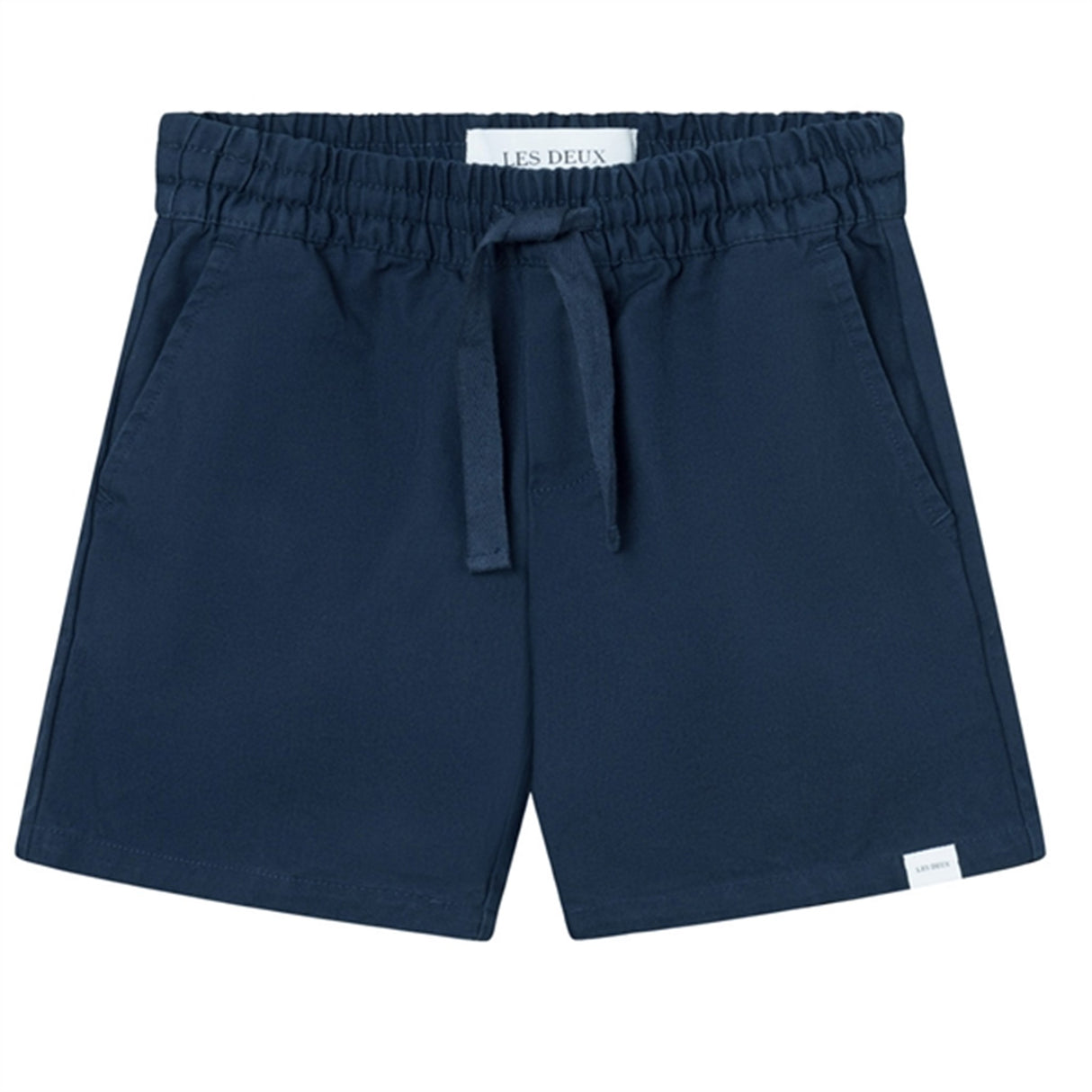 Les Deux Kids Dark Navy Otto Twill Shorts