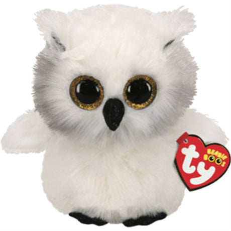 TY Beanie Boos Austin - Owl White Reg