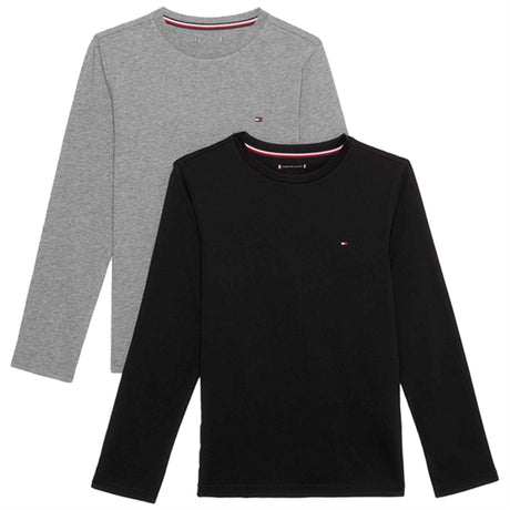 Tommy Hilfiger Blouse 2-Pack Light Grey Ht / Black