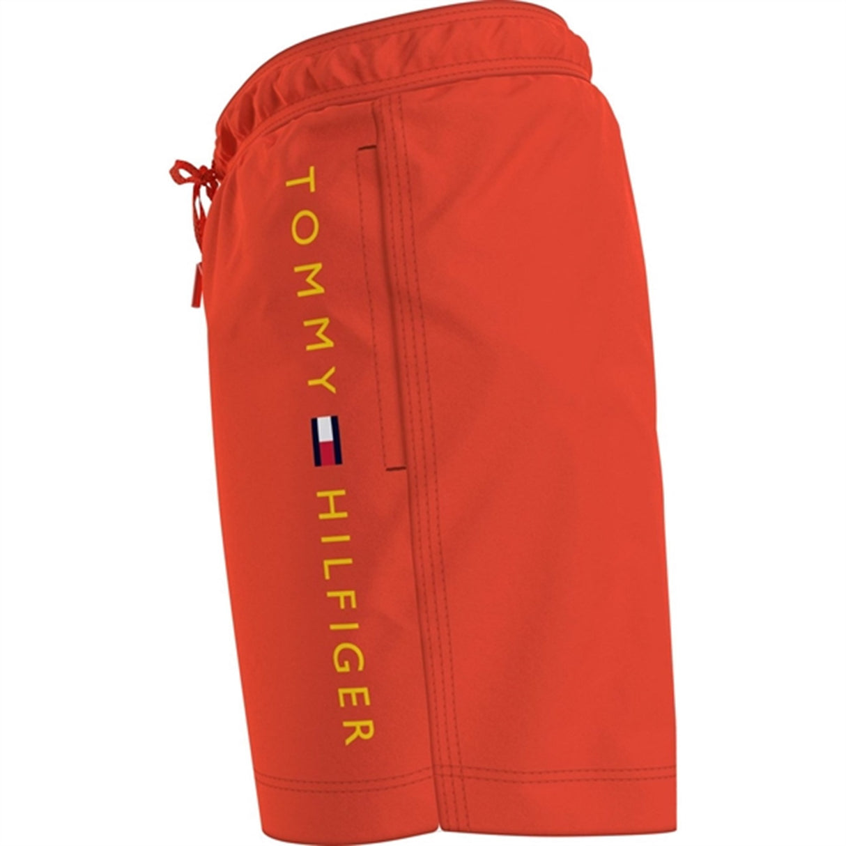 Tommy Hilfiger Medium Drawstring Swim Shorts Deep Orange 3