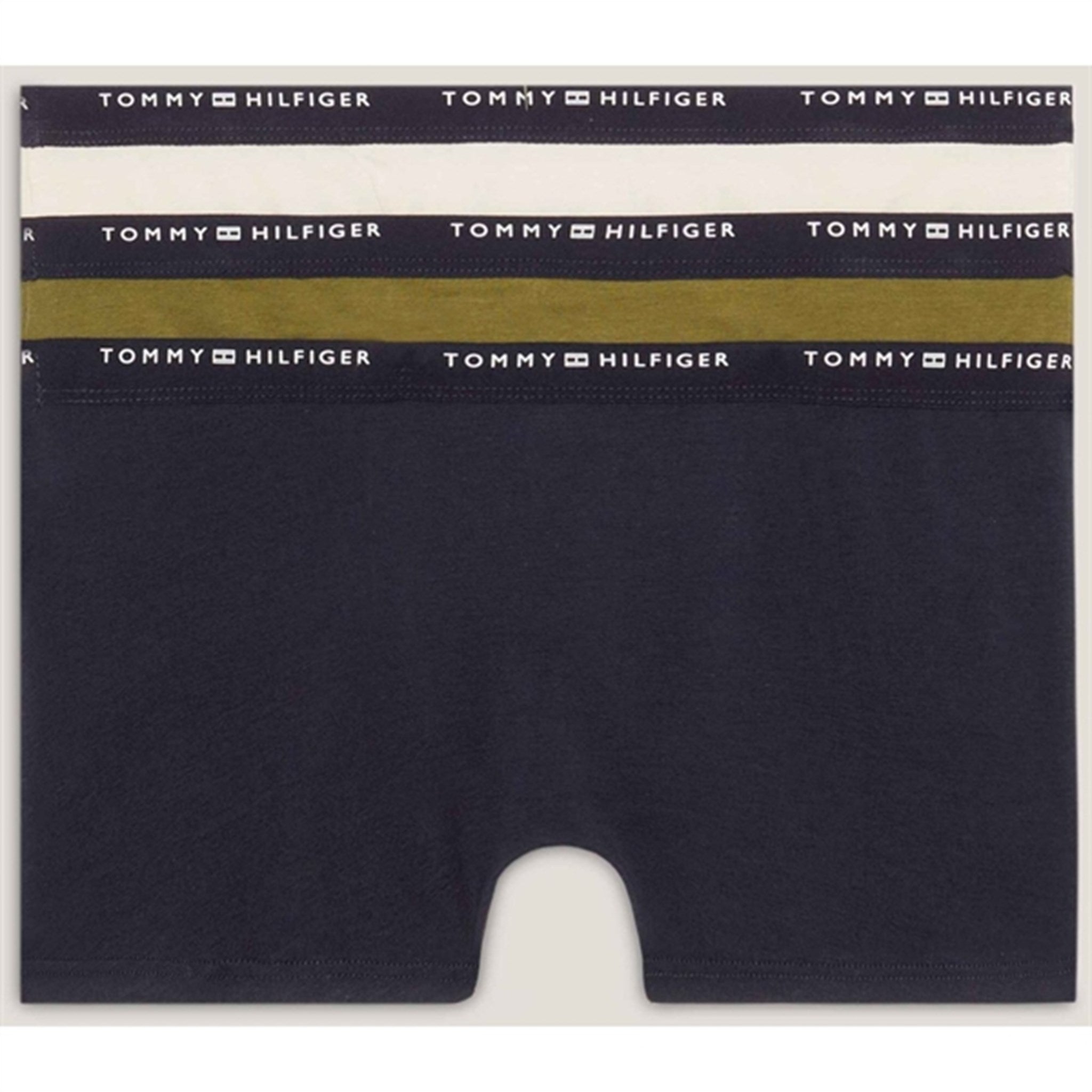 Tommy Hilfiger Trunks 3-Pack Desert Sk/ Put Green/ Cash Creme 4