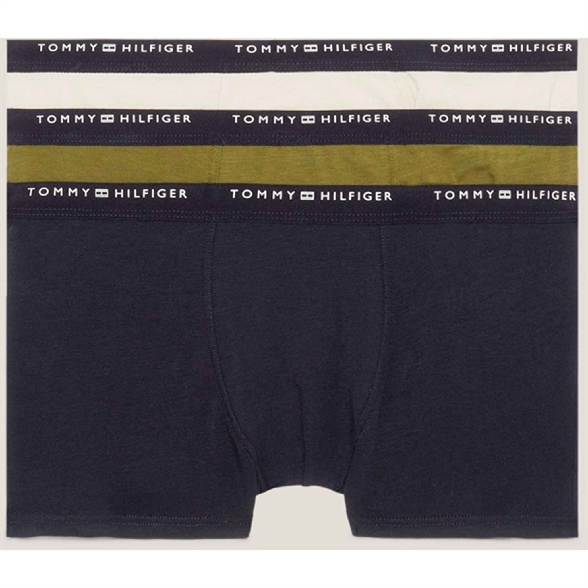 Tommy Hilfiger Trunks 3-Pack Desert Sk/ Put Green/ Cash Creme 2