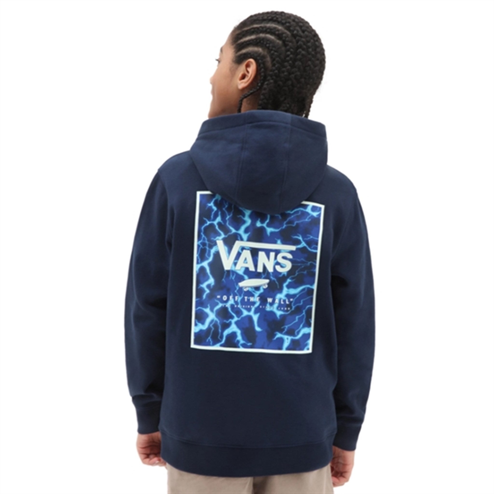 Blue vans hoodie online