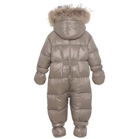 Ver de Terre Featherlight Baby Flyverdragt m. Pels Caramel