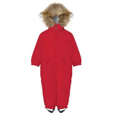 Ver de Terre Flyverdragt m. Pels Cranberry