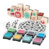 Vilac Wooden Stamps - Mandala