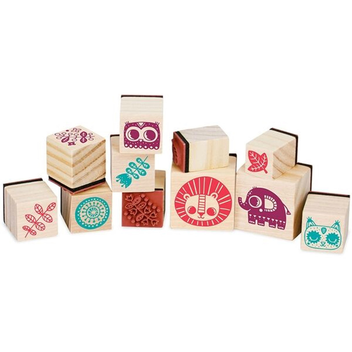 Vilac Wooden Stamps - Mandala