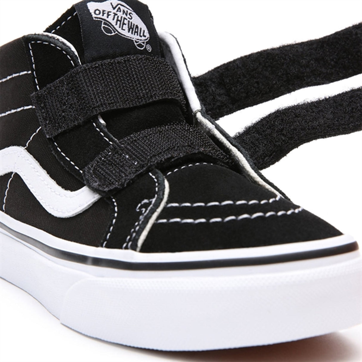 VANS SK8-Mid Reissue V Black/True White Shoes 7