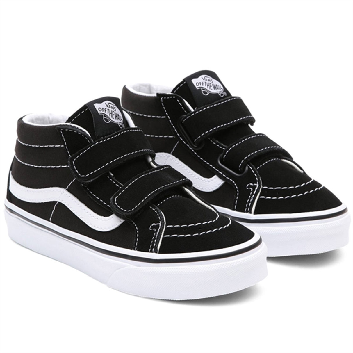 VANS SK8-Mid Reissue V Black/True White Shoes