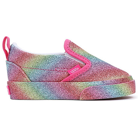 VANS TD Slip-On V Sneakers Glitter Rainglow Rainbow