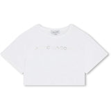 Little Marc Jacobs White Crop T-shirt