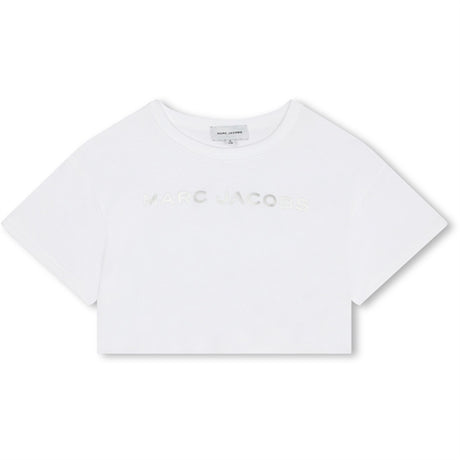 Little Marc Jacobs White Crop T-shirt