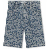 Little Marc Jacobs Denim Blue Denim Bermuda Shorts