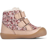 Wheat Winter Boots Daxi Wool Tex Print Rose Dust Flowers 5