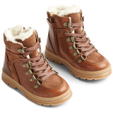 Wheat Winter Boots Toni Tex Hiker Cognac