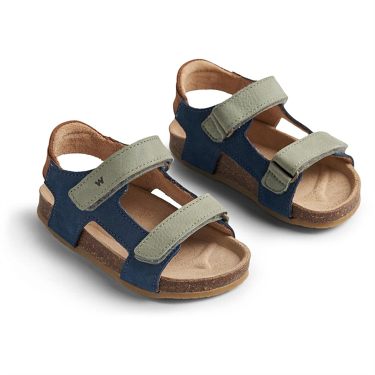 Kuru Current Sandals Cedar Brown Mineral Blue Outdoor Strappy Hook Loop NWOB 11 Men main image 4