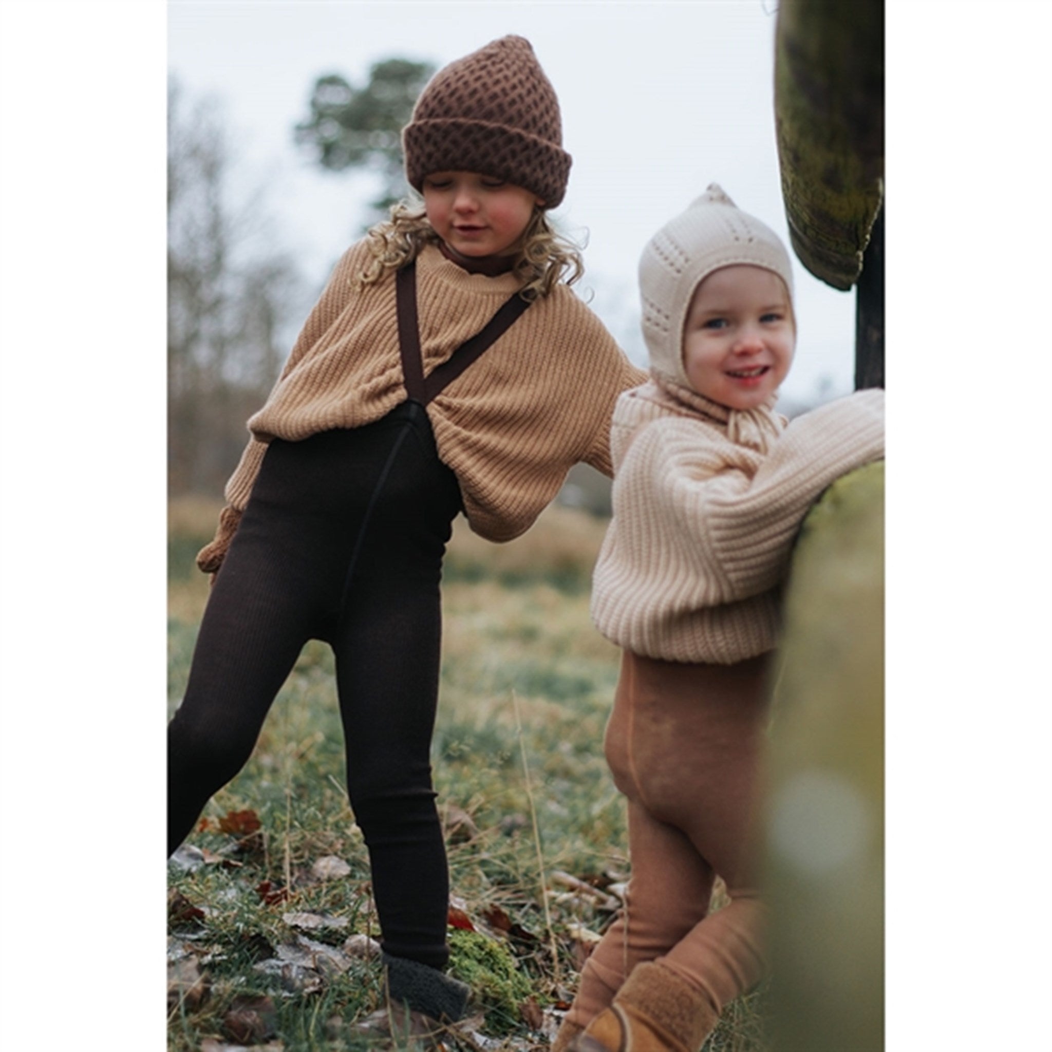 ＊Silly Silas＊フットレスタイツ“ウーリー/グラナイトグレー”1-2y Silly SilasFootless Wooly Granite Grey Babyshop - Shop premium