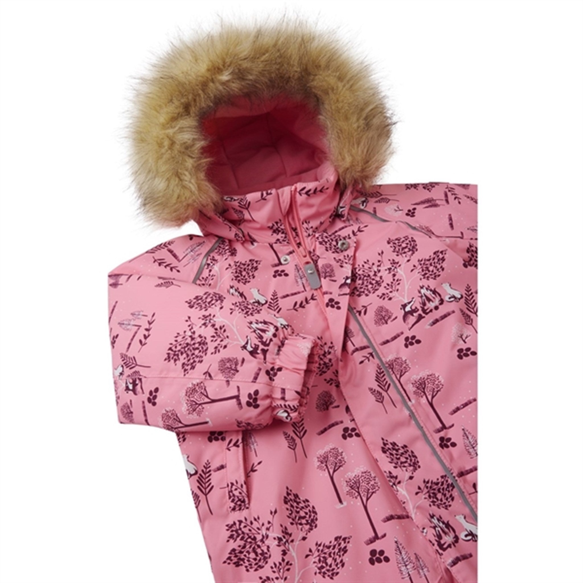 Reima Reimatec Snow Suit Lappi Sunset Pink 2