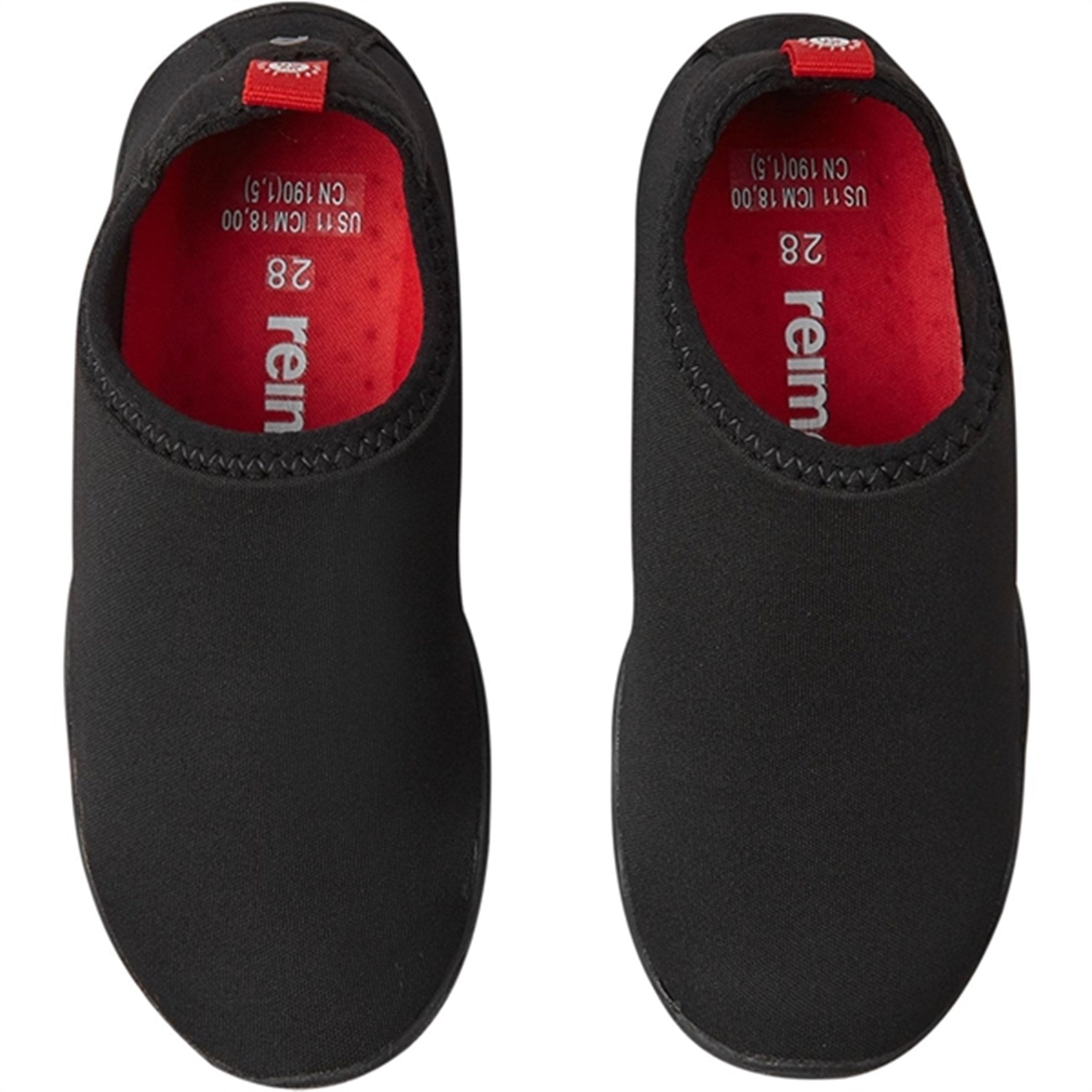 Reima Swimming Shoes  Lean Black 4
