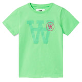 Wood Wood Pale Green Ola Tonal Logo T-shirt