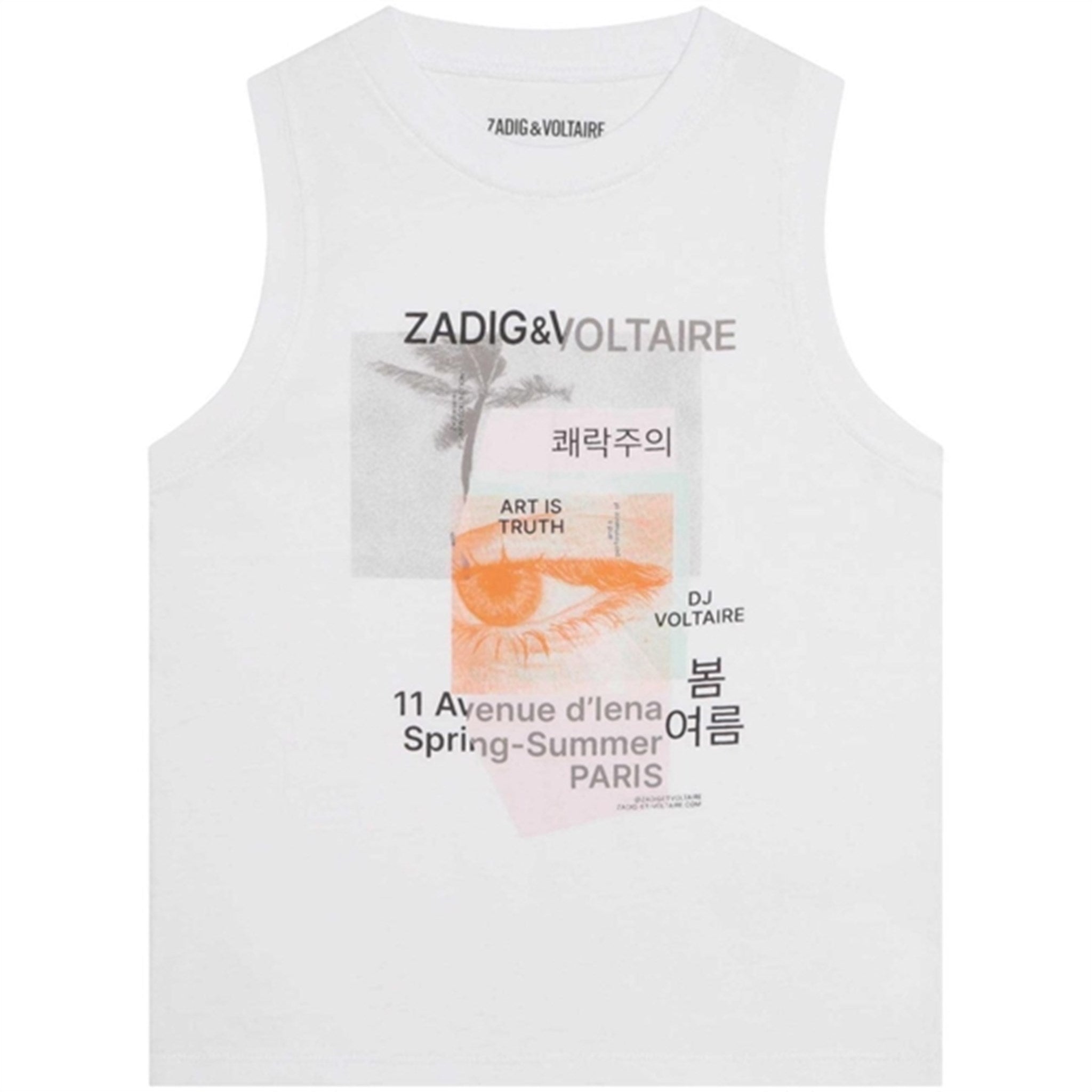 Zadig & Voltaire Tank Top White