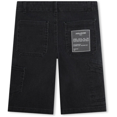 Zadig & Voltaire Black Bermuda Shorts 2