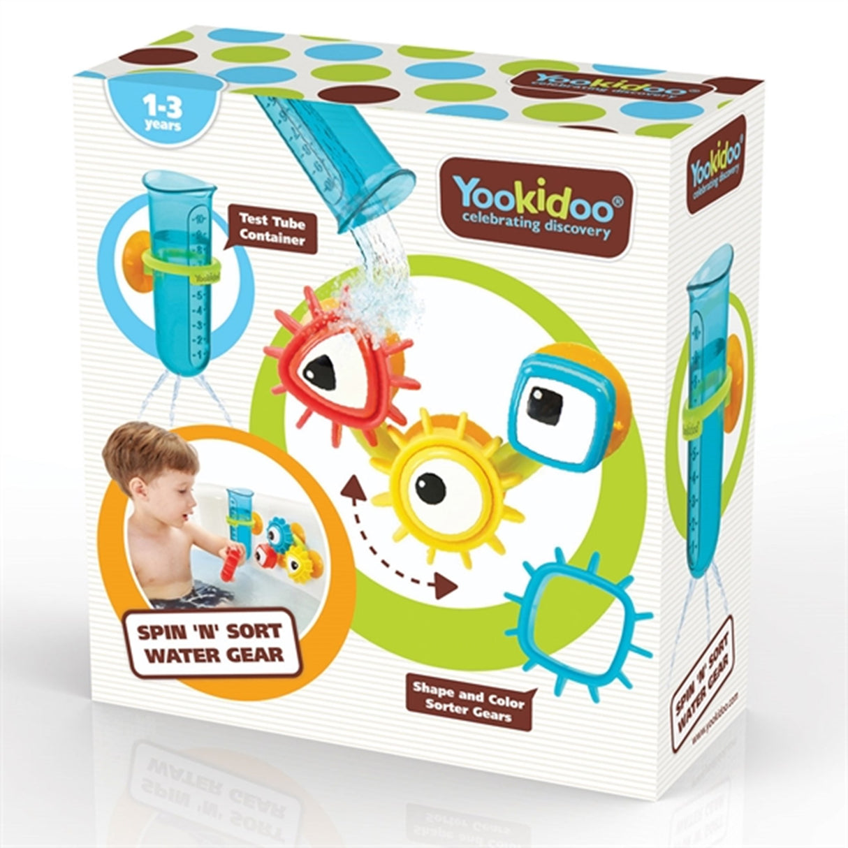 Yookidoo Spin 'N' Sort Water Gear